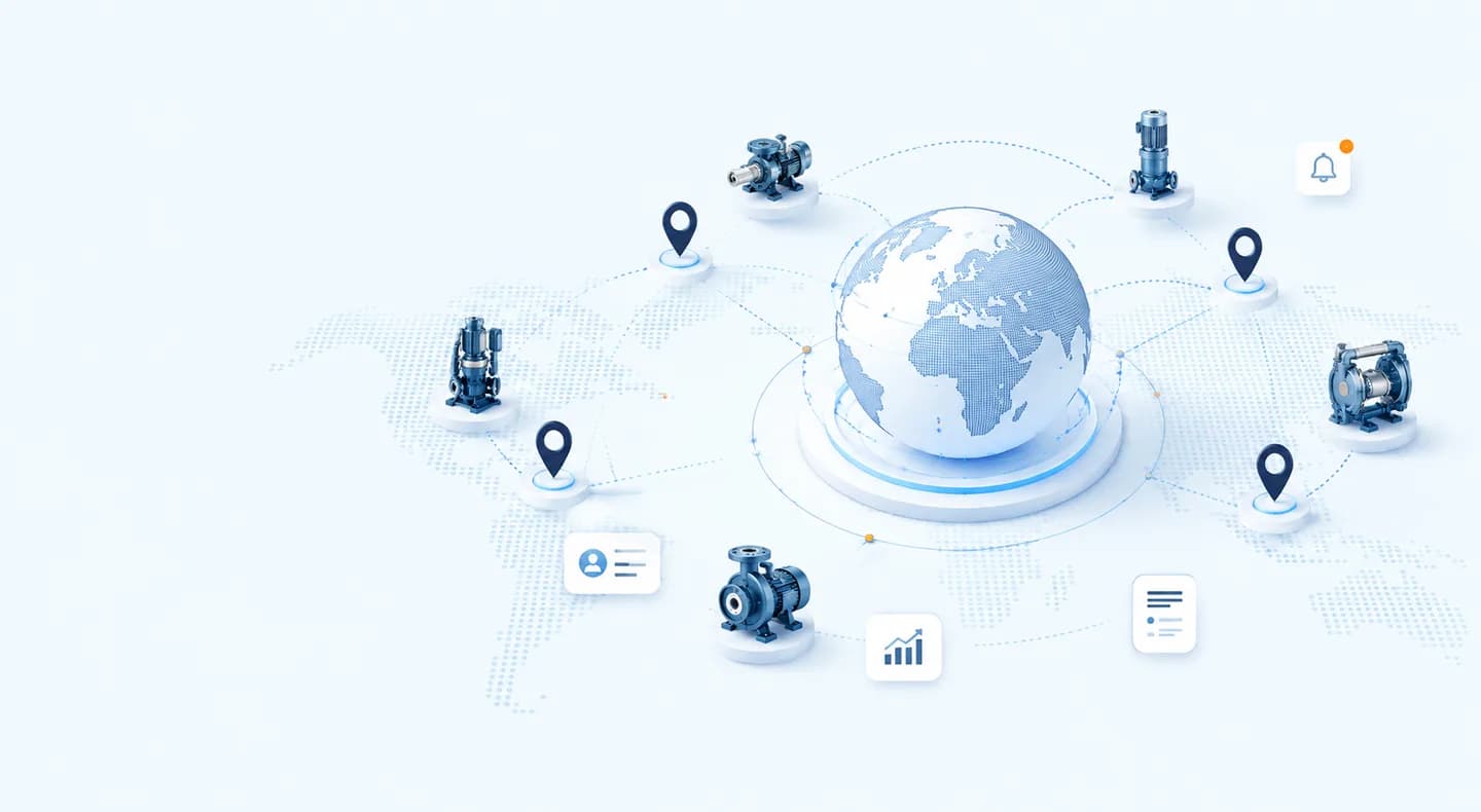 Global pump dealer network